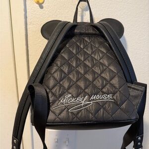 Loungefly Black Mickey Mouse Backpack